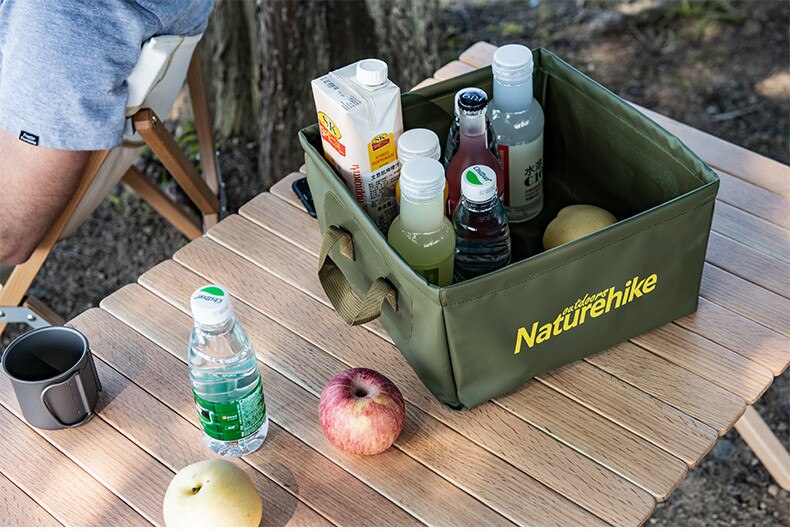 Naturehike Outdoor collapsible square Storage bucket.