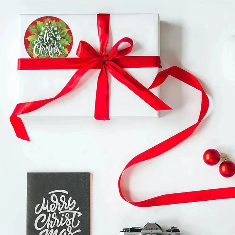 Merry Christmas/Holiday Envelope, Gift Bag And Invitations Stickers.