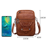 Women's Soft Leather Crossbody Shoulder Bag