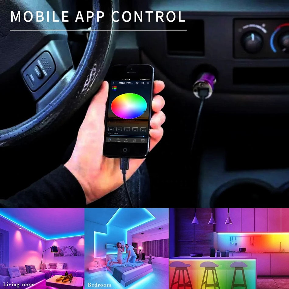 Smartphone Control Mini RGB RGBW WiFi Controller DC12V-24V For Led Multicolor Strip Panel Light.