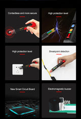 UNI-T AC Voltage Detector.  Electric LED tester pen. 12V- 1000V