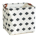 Cube Shaped Folding, Waterproof Storage Basket With Handles.