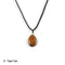 Women Natural Water Drop Pendant Necklace.  Easy To Wear As A Necklace OR Choker with a Variety of Stones.