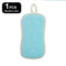 6/3/1pcs Double Sided Nylon/Fabric Sponge Scrubber.