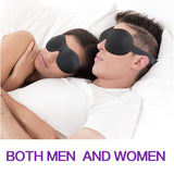 Tcare 3D Sleeping Eye Mask, Total Darkness When You Travel, Day Time Naps OR Work Shift work.