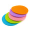 Multifunctional Round Heat Resistant Silicone Mat.  Can be used for Cup Coasters, Non-slip Pot Holder, Or Table Placemat.
