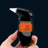 Handheld digital back light breathalyzer