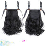 DIANQI  Curly synthetic heat resistant ponytail extension. Clips to your Natural Hair.