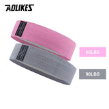 AOLIKES Anti-slip  braided rubber fitness resistance band.