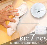 Non-Slip Bath Pillow with Suction Cups. Thick headrest to give your neck and back support.