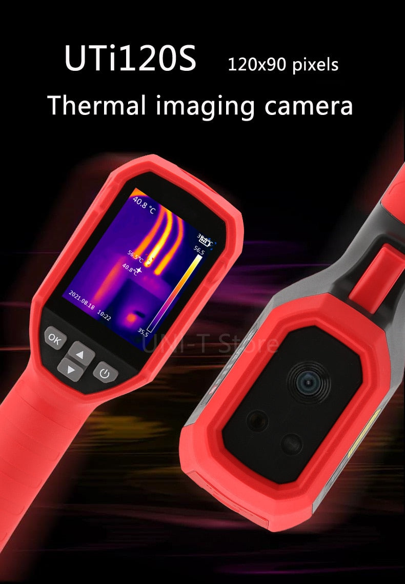 UNI-T UTi120S Infrared Thermal Imager PCB Circuit Industrial Testing Floor Heating Tube Testing Temperature Thermal Camera