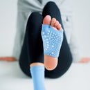 Yoga Cotton Socks With Silicone Non Slip. Open Foot Heel For Ballet Dance Socks.