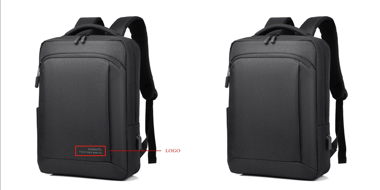 Unisex Oxford USB charging, anti theft laptop backpack.  Can be used for school and travel.