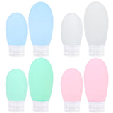 1pcs Travel Cosmetics Bottles.  Mini Silicone Container For Skincare, Shower Gel, Shampoo And Conditioners.