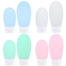 1pcs Travel Cosmetics Bottles.  Mini Silicone Container For Skincare, Shower Gel, Shampoo And Conditioners.