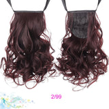 DIANQI  Curly synthetic heat resistant ponytail extension. Clips to your Natural Hair.