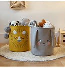 Foldable Canvas Cartoon Animal Laundry Basket OR Toy Storage.