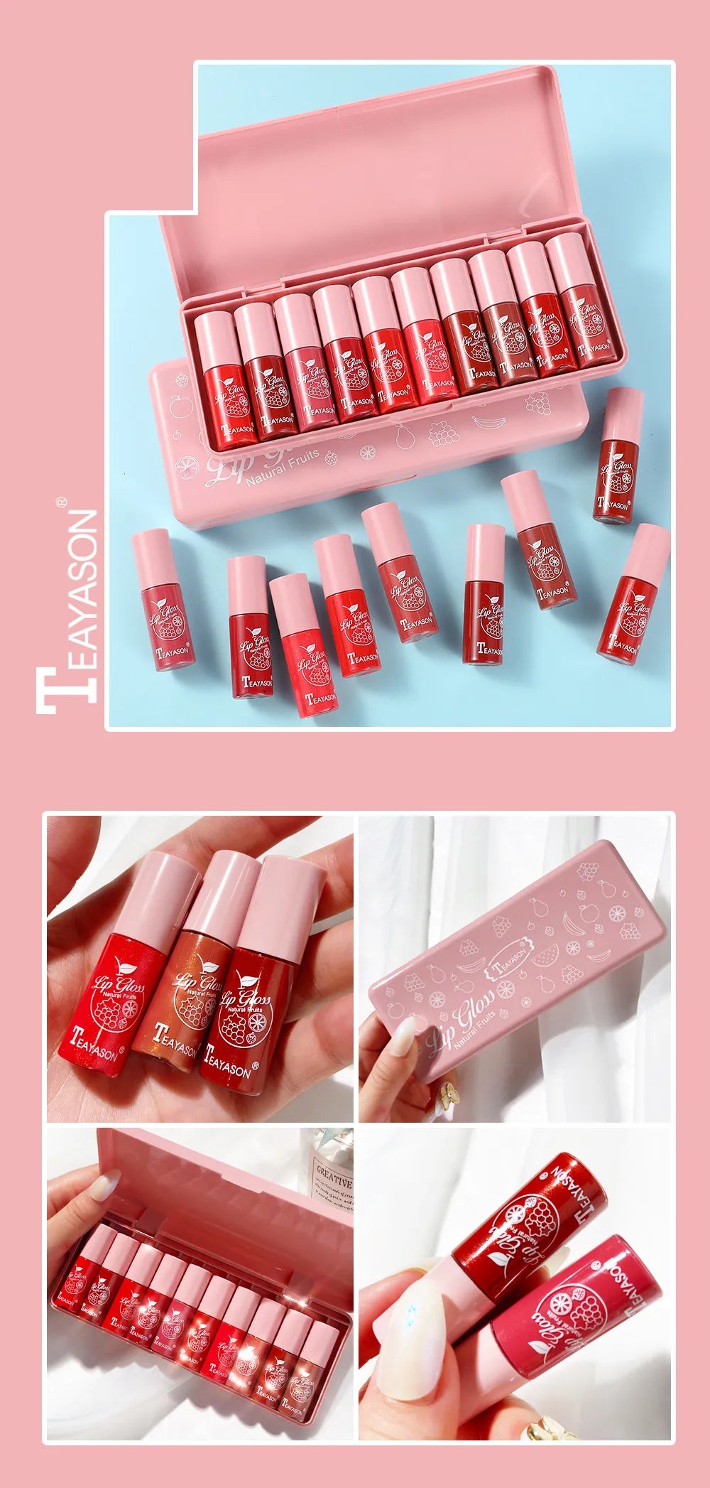 Mini Waterproof Non-stick Liquid Lip Gloss