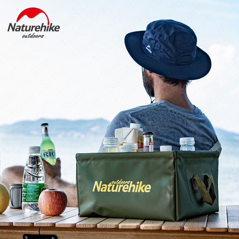 Naturehike Outdoor collapsible square Storage bucket.