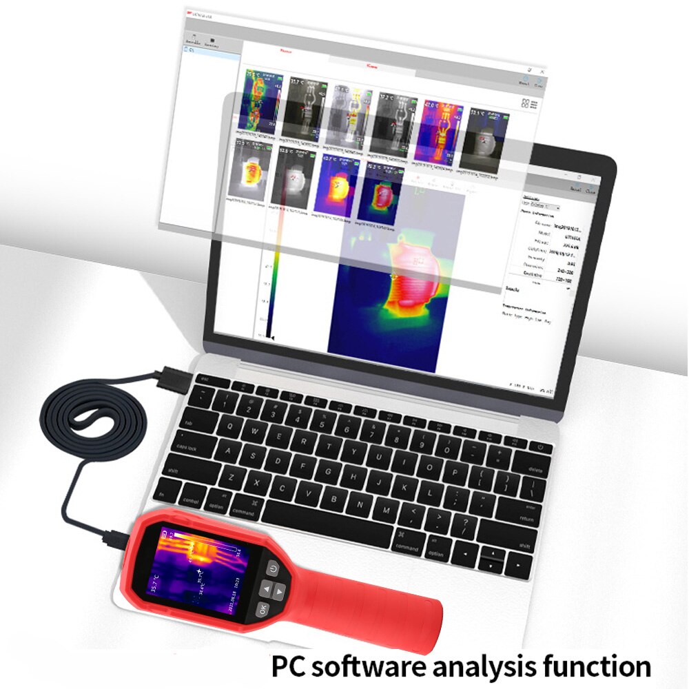 UNI-T UTi120S Infrared Thermal Imager PCB Circuit Industrial Testing Floor Heating Tube Testing Temperature Thermal Camera