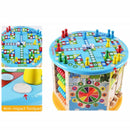 8 in 1 wooden cognitive education toys.  Great for early learning skills such as matching.