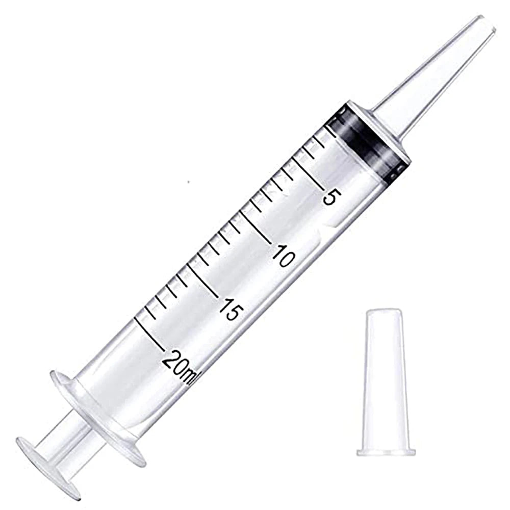 5/10/20/30ml Plastic Reusable Nutrient Syringe