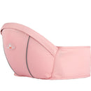 Infant hip rest and waist belt with plenty of storage.