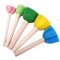 5pcs Children's Sponge Paint Stamps.