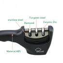 Whetstone Tungsten Diamond Ceramic Knife Sharpener.