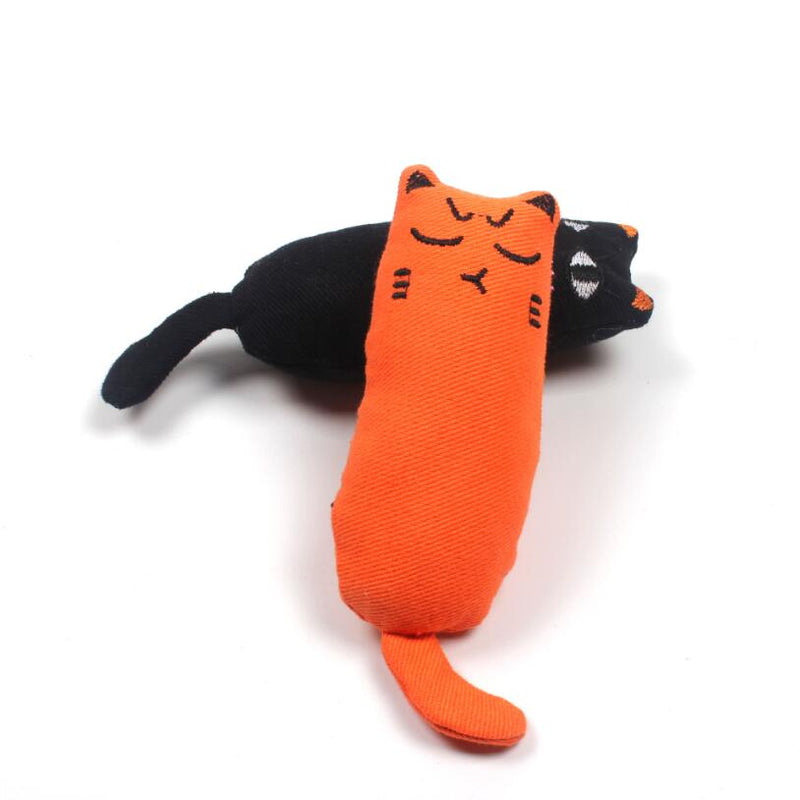 Cotton filled/Catnip Cat Plush Toys.