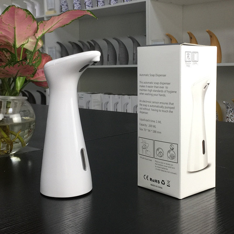 Touchless Sensor Hand Sanitizer/Liquid Soap Dispenser For Bathrooms or Kitchens.