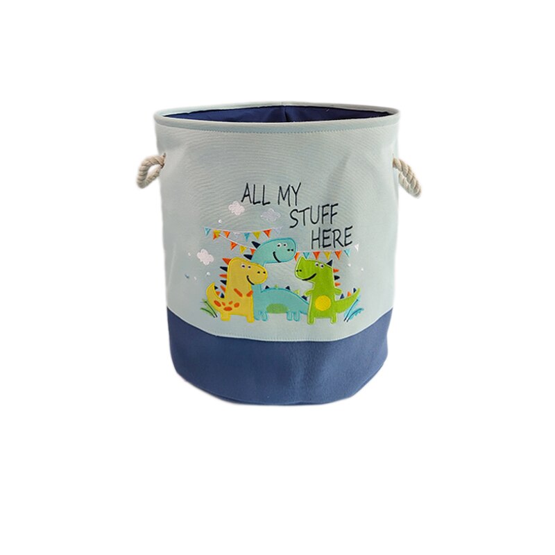 Foldable Canvas Cartoon Animal Laundry Basket OR Toy Storage.