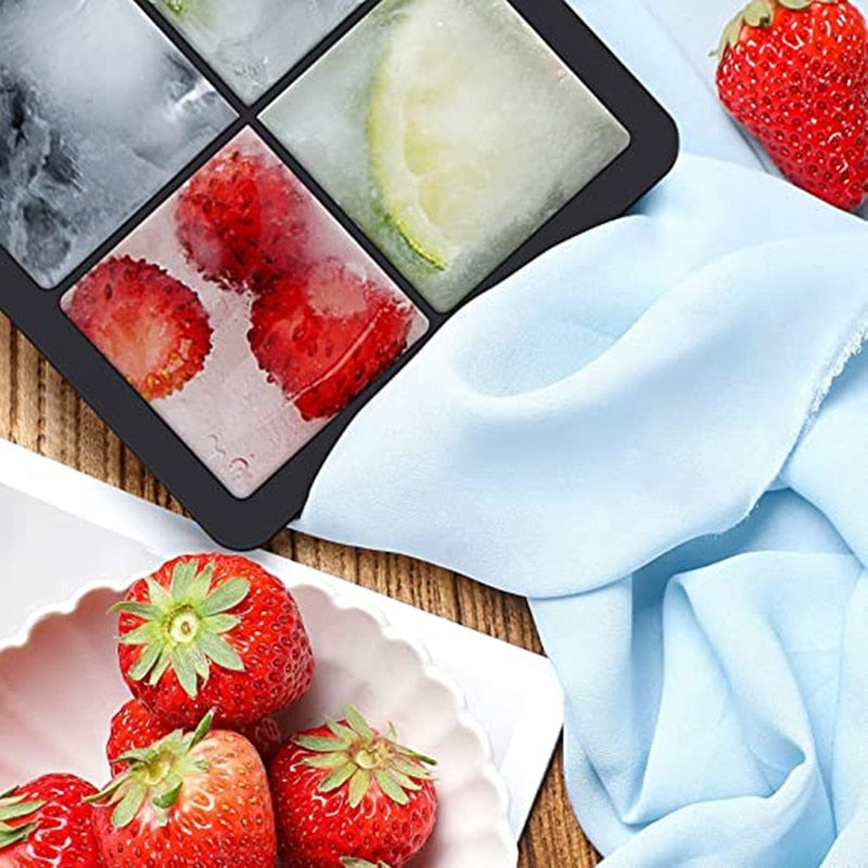 Silicone Ice Cube Trays.