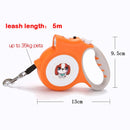 LED Retractable/Detachable Pet Leash with LED Flashlight.