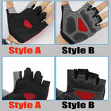 Anti-slip, Anti-sweat, Breathable Half Finger Sports Gloves for Men and Women.