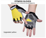 Anti-slip, Anti-sweat, Breathable Half Finger Sports Gloves for Men and Women.