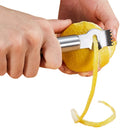 Stainless Steel Zester/Peeler For Citrus Fruit.