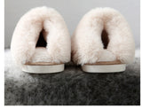 JIANBUDAN Plush Lightweight soft comfortable warm slippers.