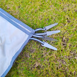 Ultralight Pocket Size Waterproof Tent Ground Sheet With Stakes