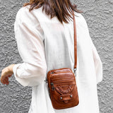Women's Soft Leather Crossbody Shoulder Bag