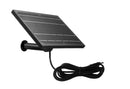 8W,12V Waterproof Mini Black Solar Panel Battery Charger With 5V, USB Solar Panel 6000mAh Power For Phone Or Hunting Camera.