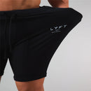 Men's cotton casual, gym shorts.