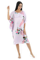 Plus Size Silk Rayon Nightgown/ Bathrobe.