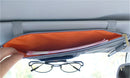 Sun Visor Organizer Storage Holder for sunglasses, cards and phone.