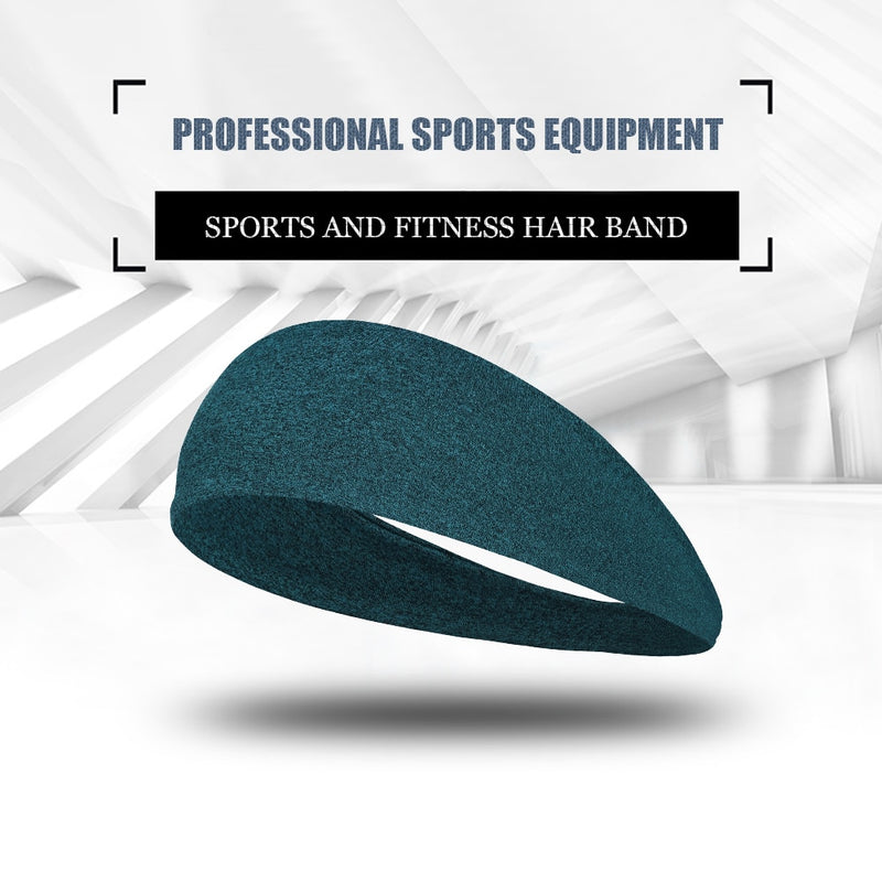 Women and Men's Absorbent, Non-slip, Breathable, Stretchy Headband.