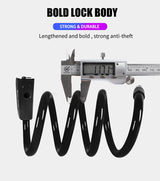 WEST BIKING Anti Theft Security Lock Cable.