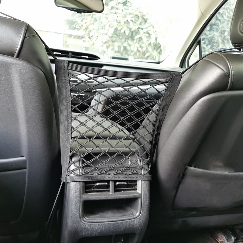 Elastic Mesh Car Net With Holder.