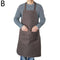 Waterproof Apron with Front Pocket for Men and Women.