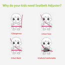 Child Seat Belt Positioner Holder.  Adjusts Over the Shoulder to Protect your Child.