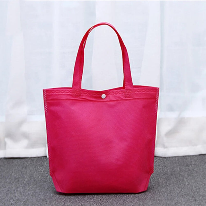 Eco Friendly Reusable/Foldable Button Shopping Bag.